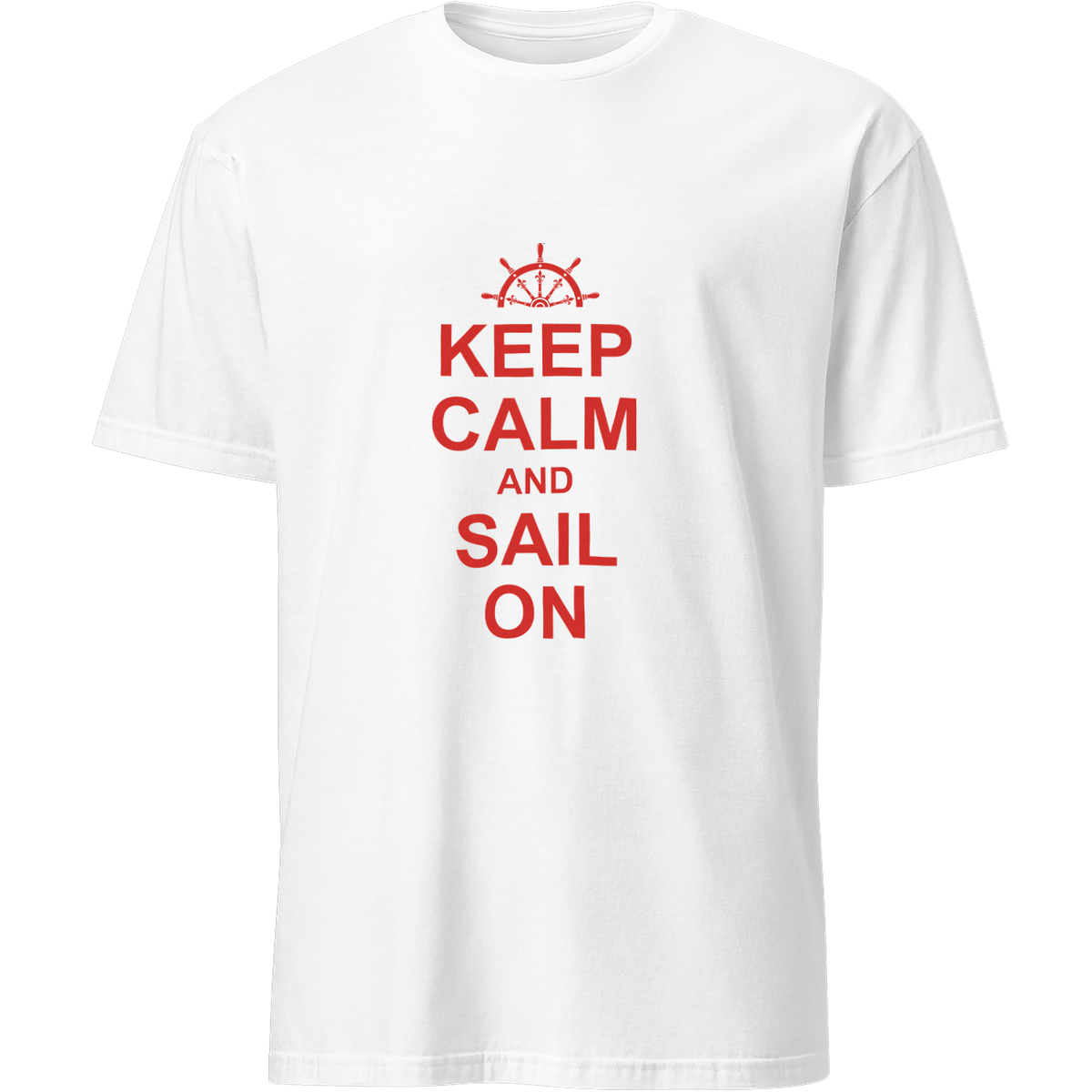 Keep Calm & Sail On Unisex Tee