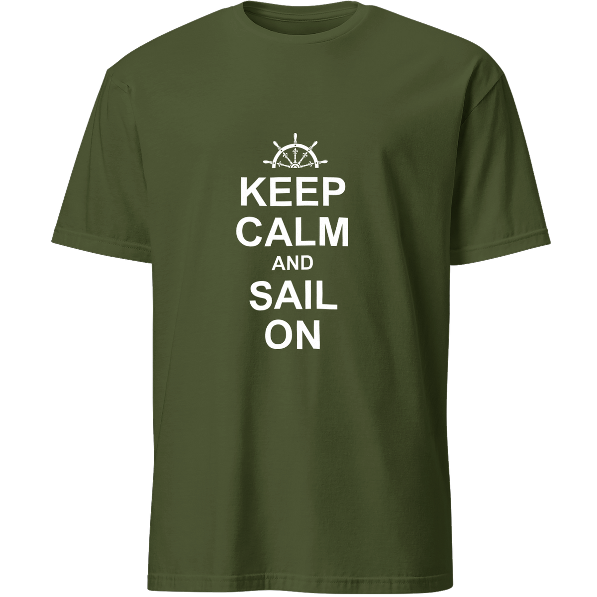 Keep Calm & Sail On Unisex Tee