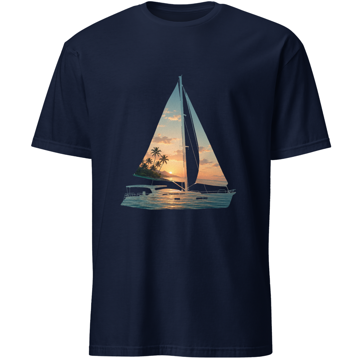 Sunset Silhouette Unisex Tee