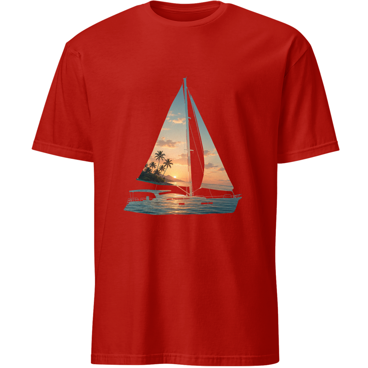 Sunset Silhouette Unisex Tee