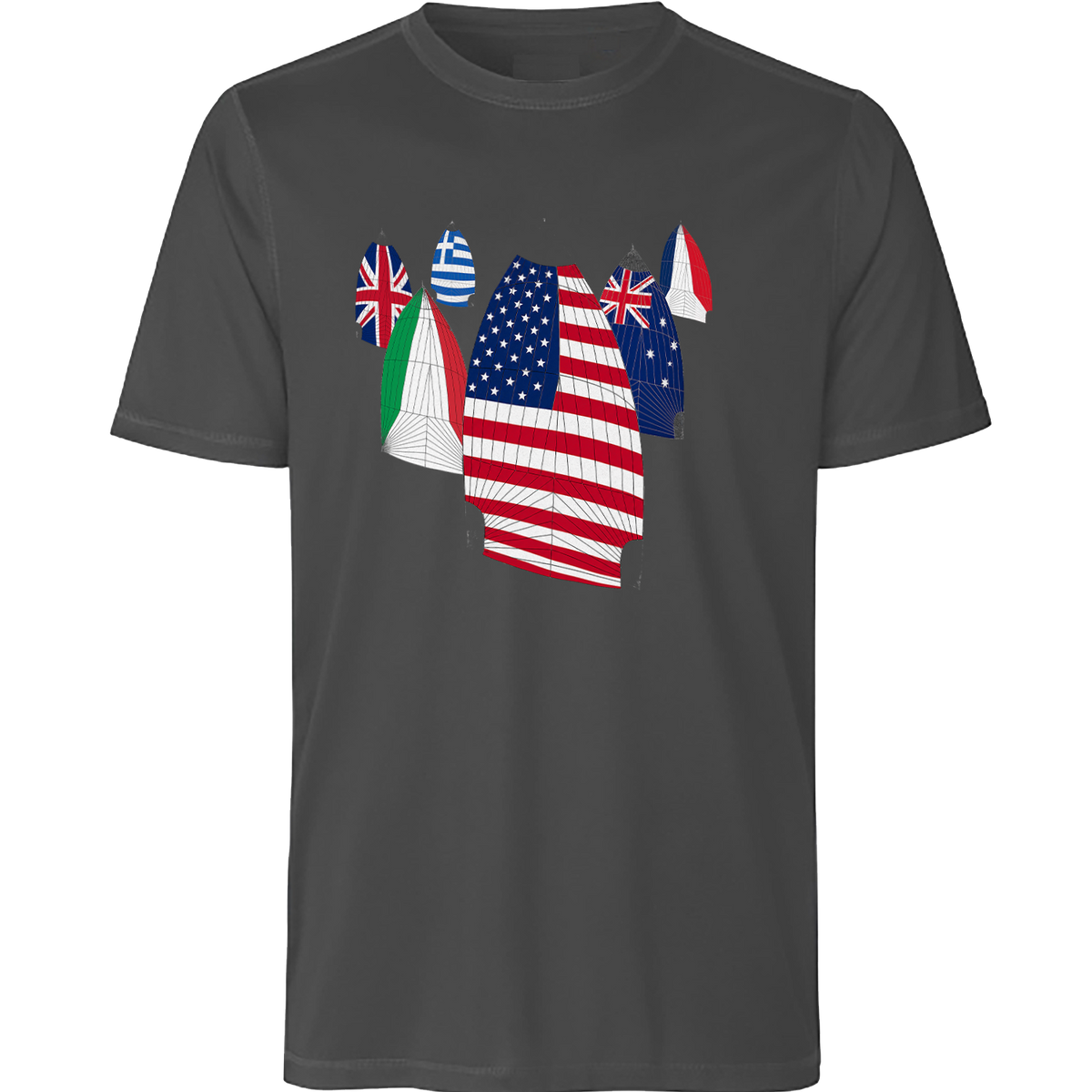 Racing Spinnakers Unisex Tee