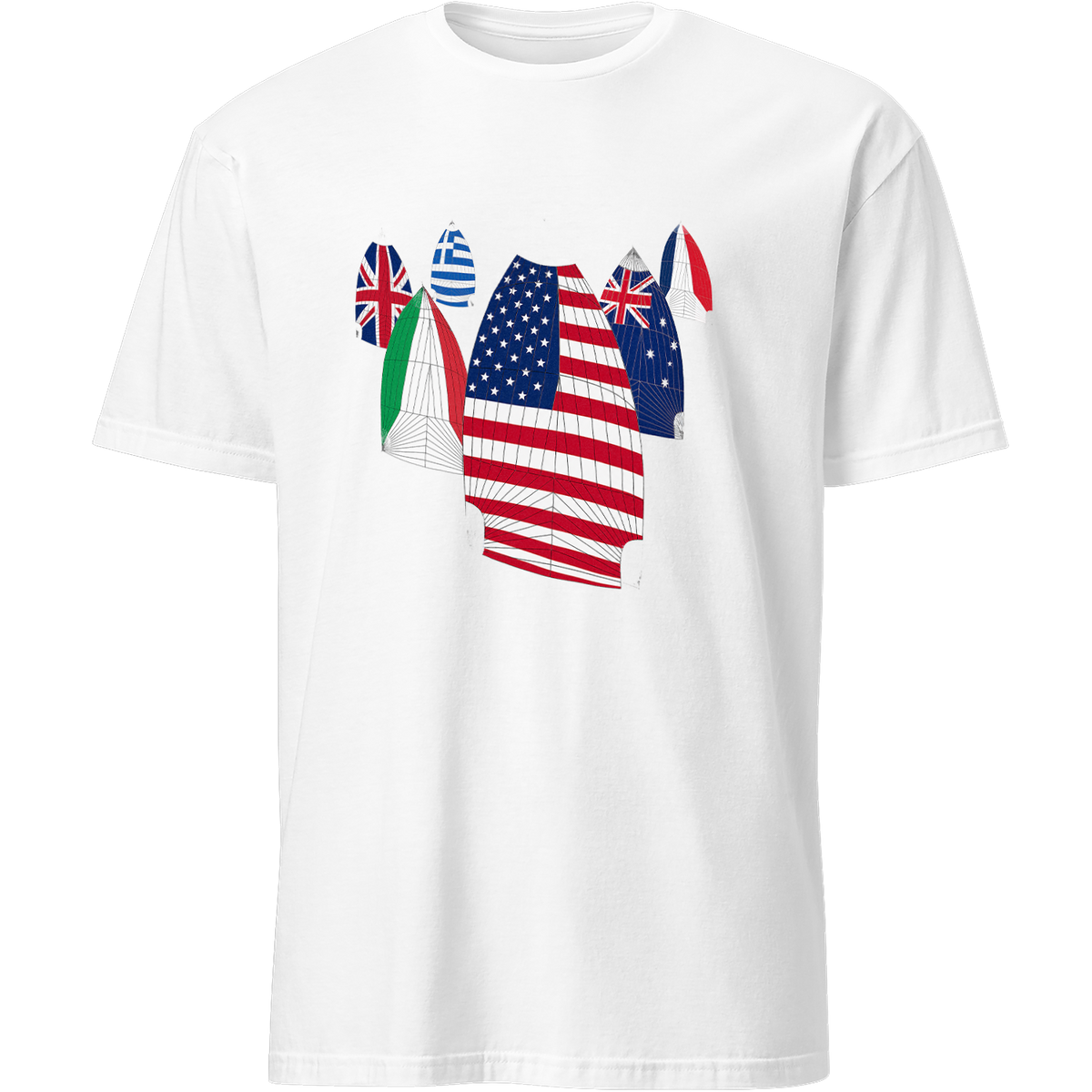Racing Spinnakers Unisex Tee