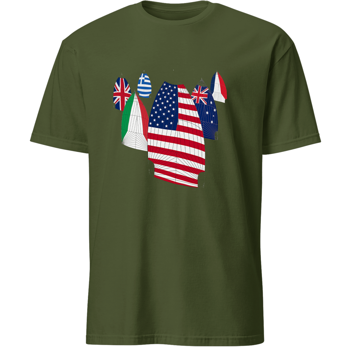 Racing Spinnakers Unisex Tee