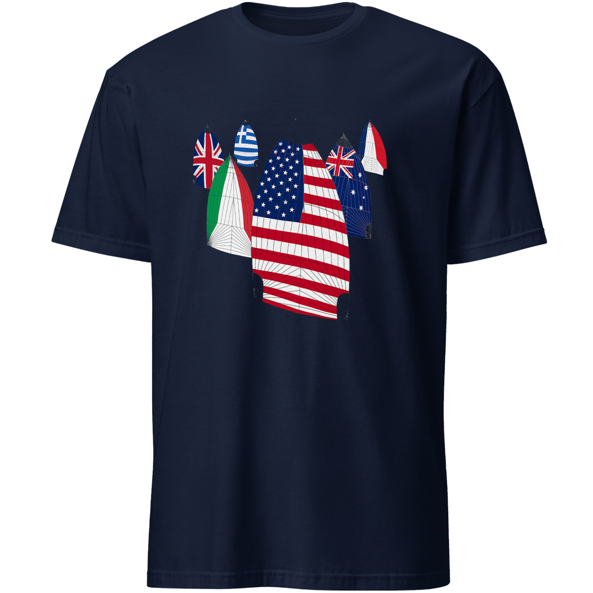 Racing Spinnakers Unisex Tee